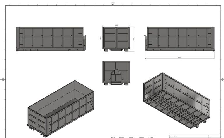 Konstruktion af container